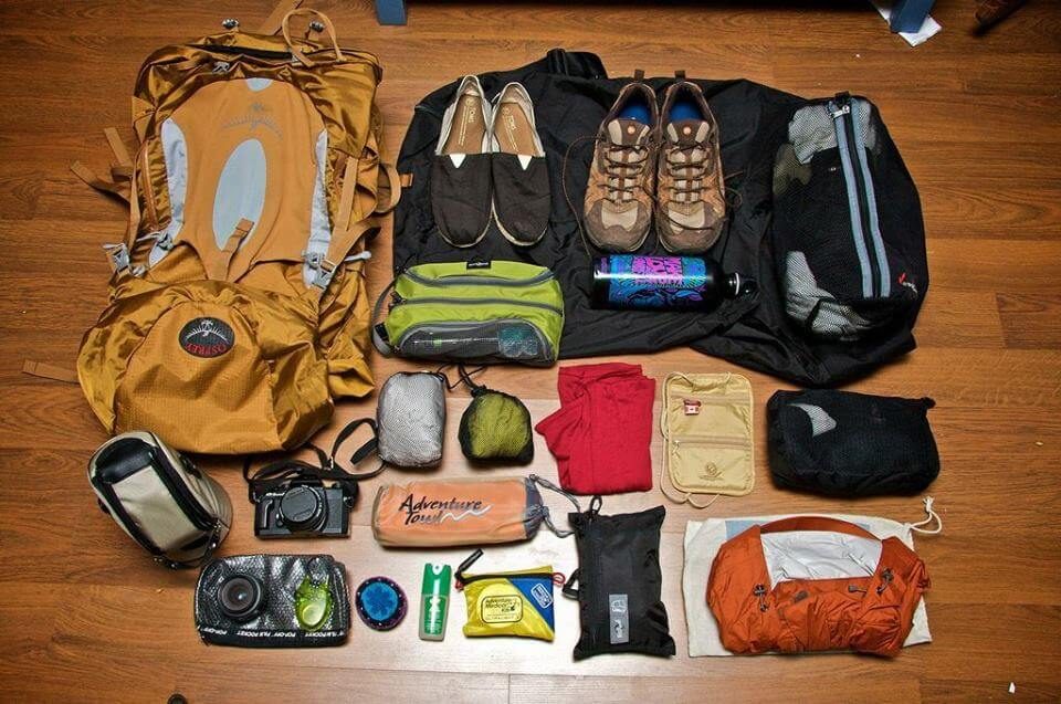 kinh nghiệm đi trekking 1: nên chuẩn bị kỹ đồ đạc