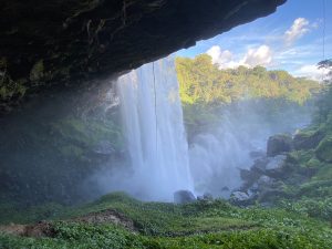 Hàm ếch trong tour hiking thác K50
