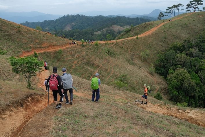 Đường hiking Tà Năng Phan Dũng