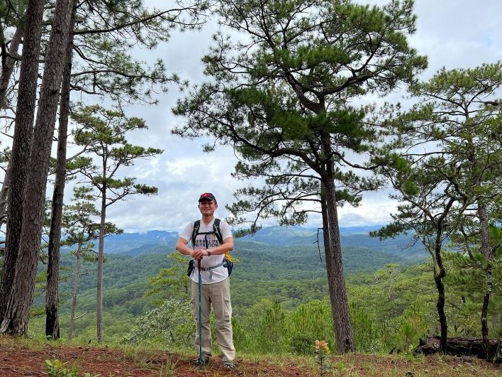 Đường hiking Bidoup Núi Bà