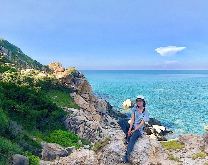 Cảnh sắc tại Mũi Đôi 