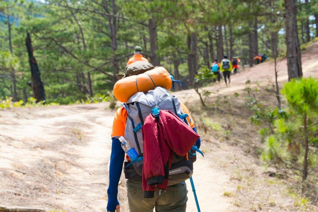 Lên kế hoạch cho hành trang khi hiking