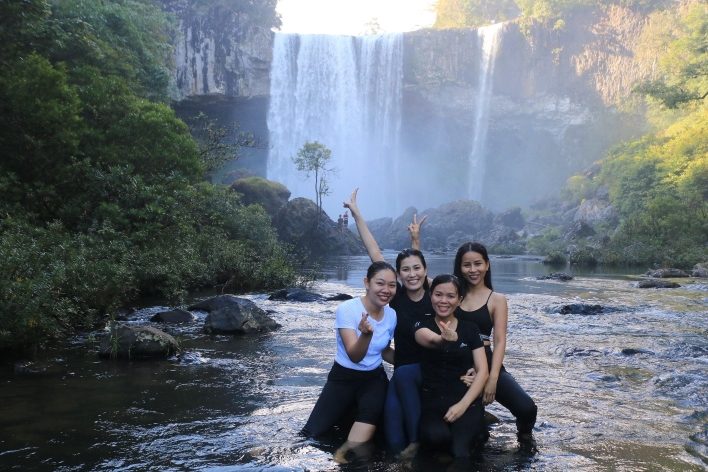 Lưu giữ khoảnh khắc đẹp khi hiking thác K50