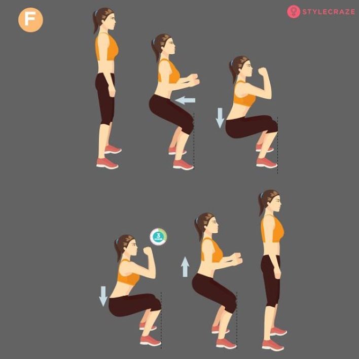 Bài tập Squat tăng độ dẻo dai cho cơ
