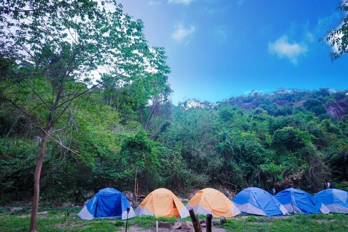 Hạ trại tour Ngũ Long Công Chúa