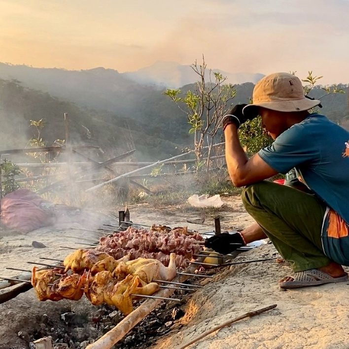 Bữa tiệc nướng hấp dẫn