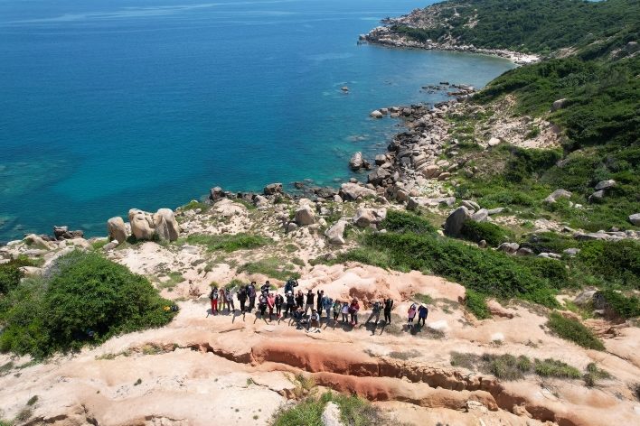 Cảnh đẹp trên đường hiking Cực đông