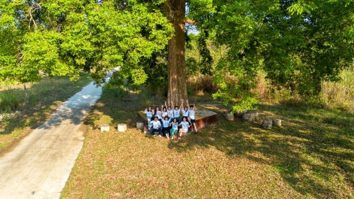 Đoàn walking khám phá Vườn quốc gia Cát Tiên của Tổ Ong