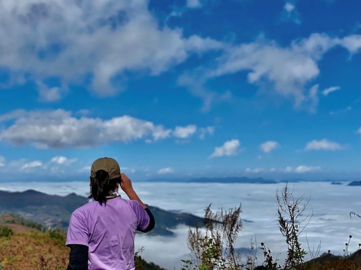 Lựa chọn góc chụp trong kinh nghiệm trekking