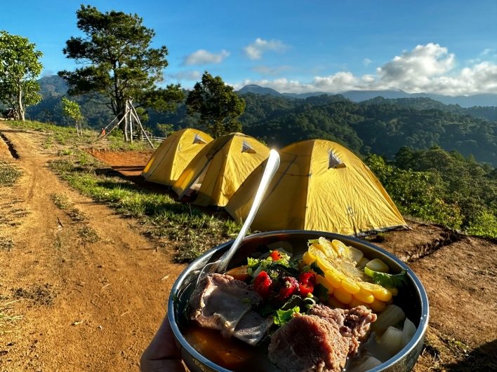 Món nui trong tour Tà Năng Phan Dũng Tổ Ong