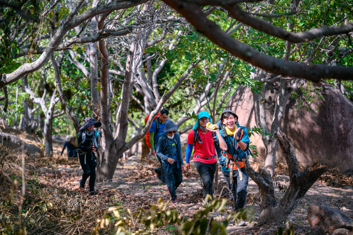 Phân loại các cấp độ walking, hiking và trekking