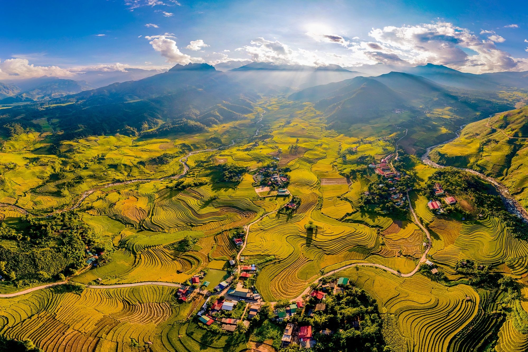 Ruộng bậc thang tại Sàng Ma Sáo 