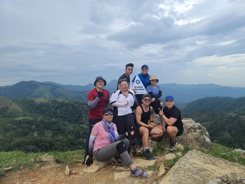 Check in thành công tại đỉnh Tà Năng Phan Dũng