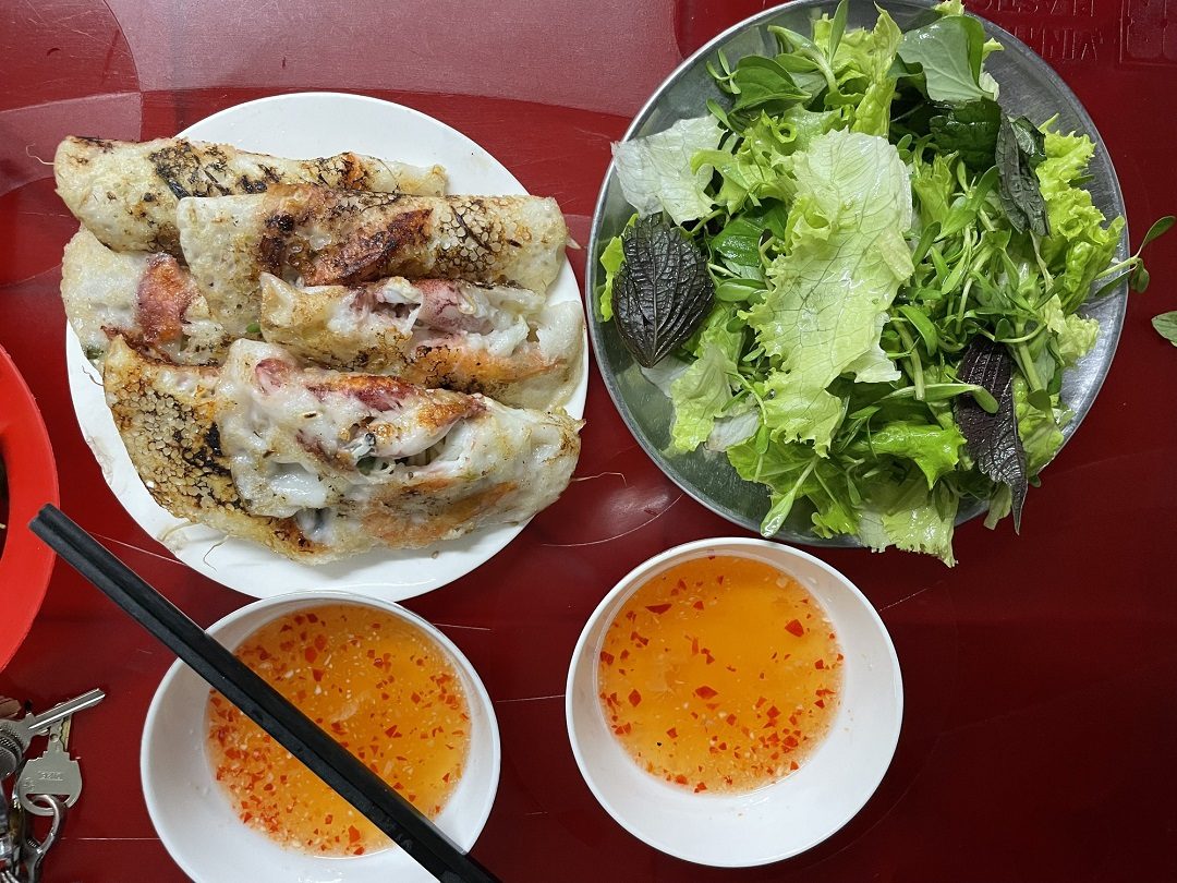 Bánh xèo mực
