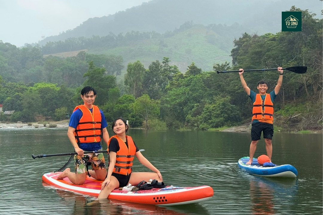 Chèo Sup hồ Suối Dầu và ngao du Nha Trang
