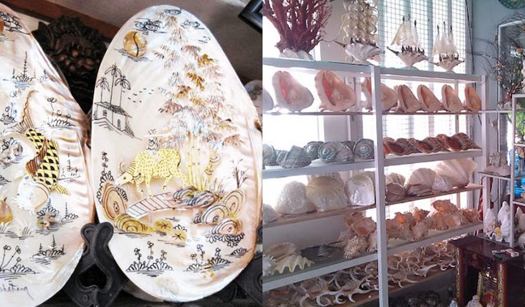 Tranh cát & tranh vỏ sò