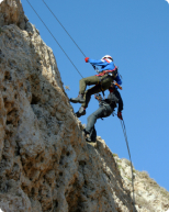 Abseiling